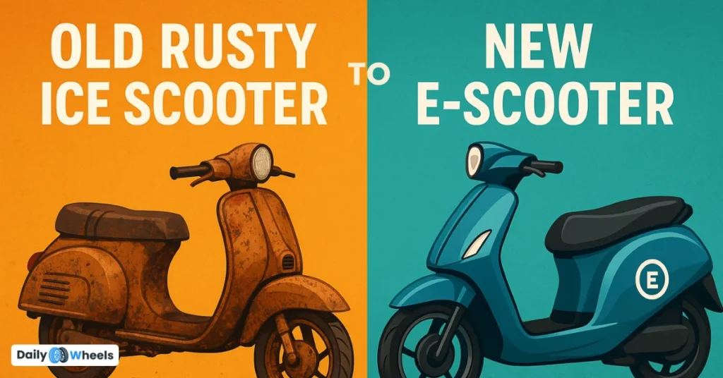 In India, You Can Now Turn Your Old Petrol Scooty into an Electric One — Here’s How It Works